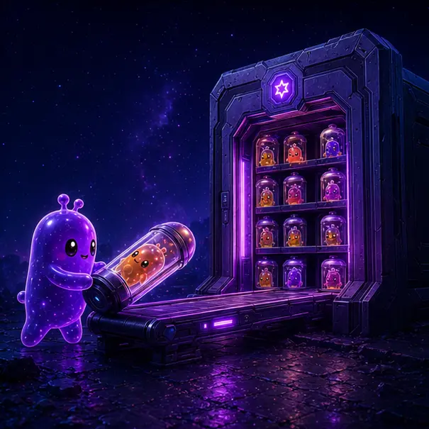 Galaxy Sprite publishing a reviewed capsule to the archive