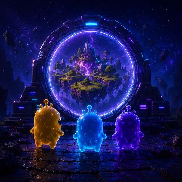Sprites observing a changing live game island