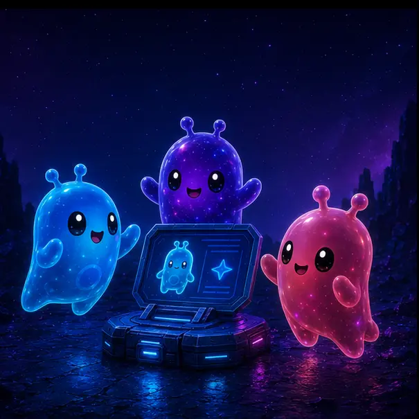 Three Sprites celebrating the tracker launch