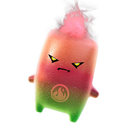 Fire Gummy Fortnite Sprite collectible