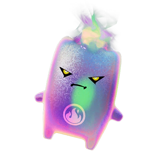 Fire Holofoil Fortnite Sprite collectible