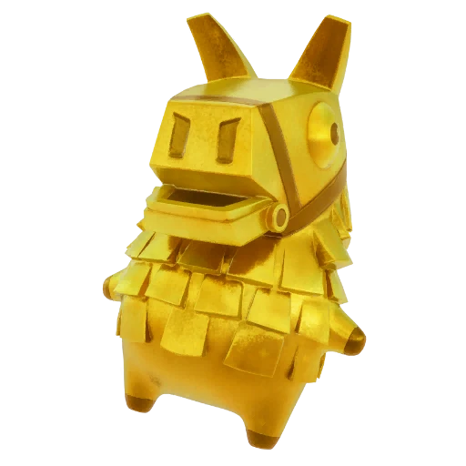 Gold Llama Fortnite Sprite collectible