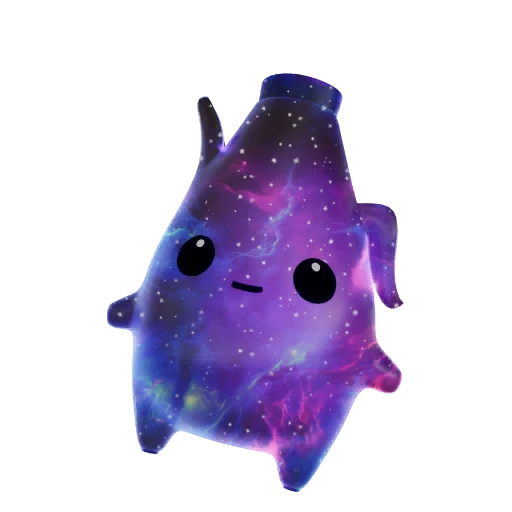 Galaxy Peely Fortnite Sprite collectible